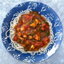 단호박 토마토 크림 파스타